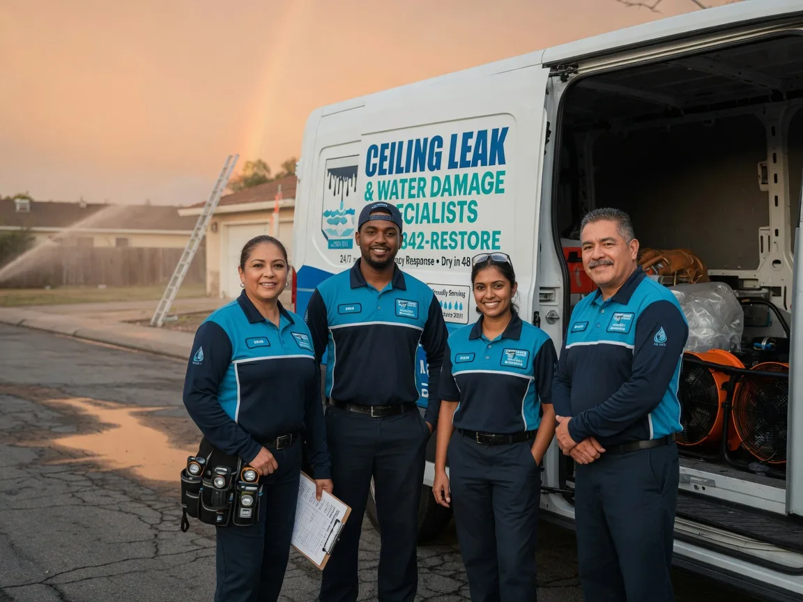Ceiling Leak Cleanup company in Bath, IL